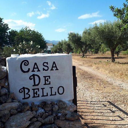 Casa de Bello Bed and Breakfast Tortosa Exterior foto